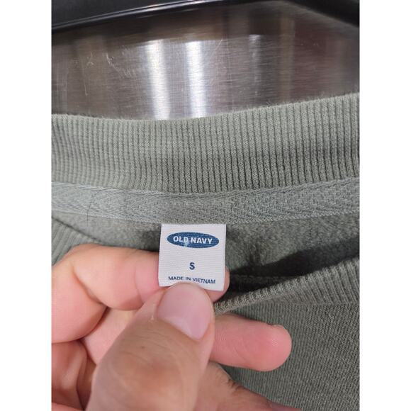 Olive Green "Just Vibing" Sweater - Old Navy - S - Picture 3 of 3